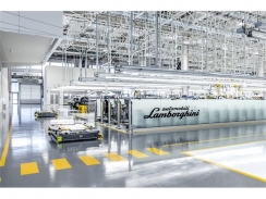 Nuovo sito produttivo Lamborghini S.Agata  vernice intumescente